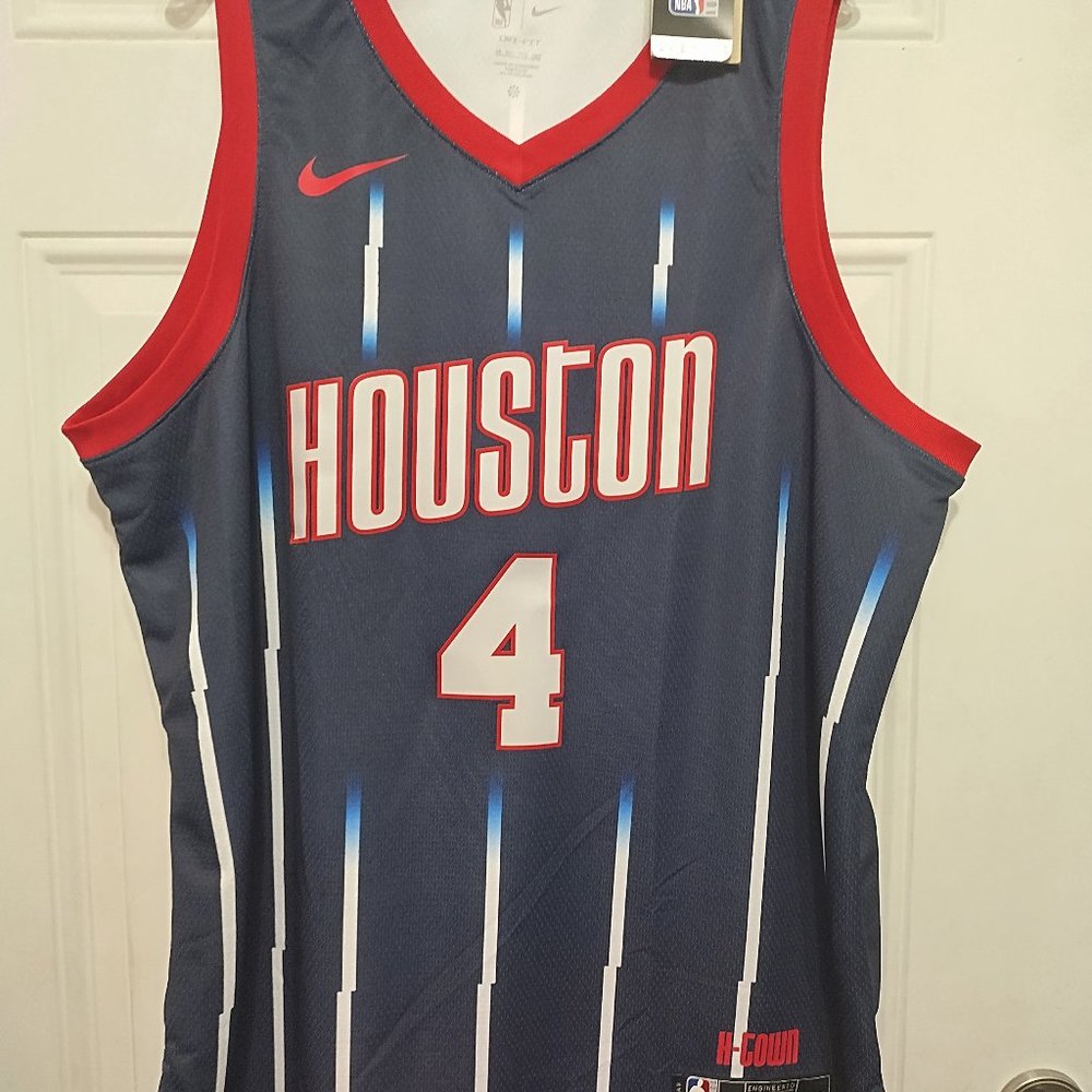 Houston Rockets Jalen Green #4 basket ball jersey size XXL